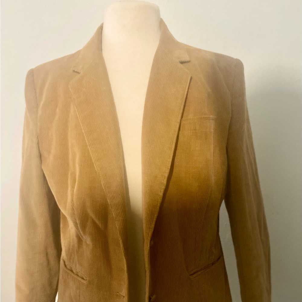 Collections Size 18 Cotton Brown Blazer